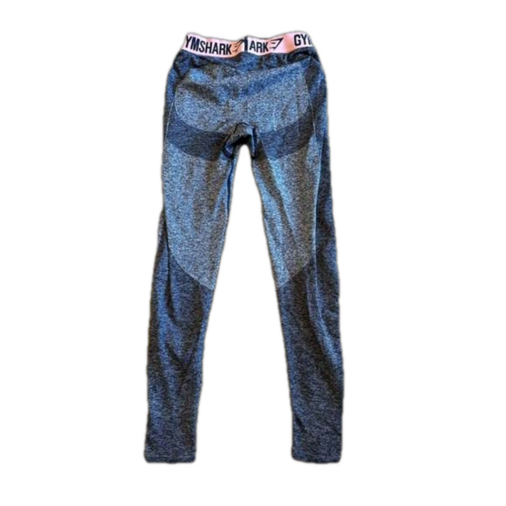 Gymshark Flex Leggings Grey Pink Band